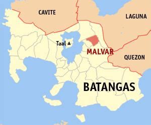 Distance from Batangas to Malvar.